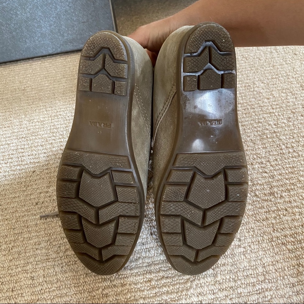 Authentic PRADA wedge half-boots - Picture 3 of 8
